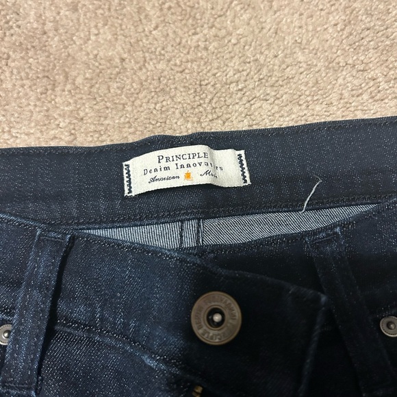 Principle Dark Wash Skinny Jeans Size 29 Stretch Denim - Picture 7 of 8